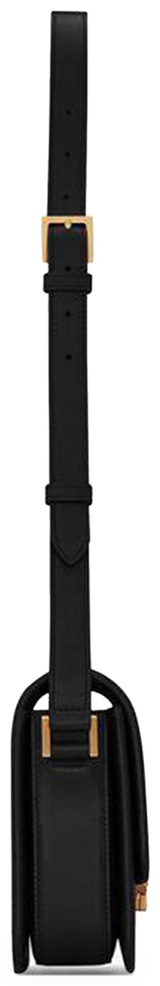Saint Laurent Solferino Medium Satchel Black