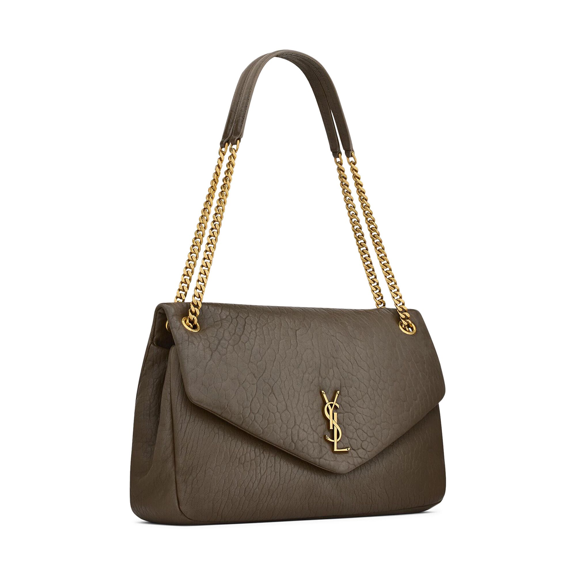 宅配便配送 Buy Saint Laurent Large Calypso Chain Bag 'Light Musk シャツ