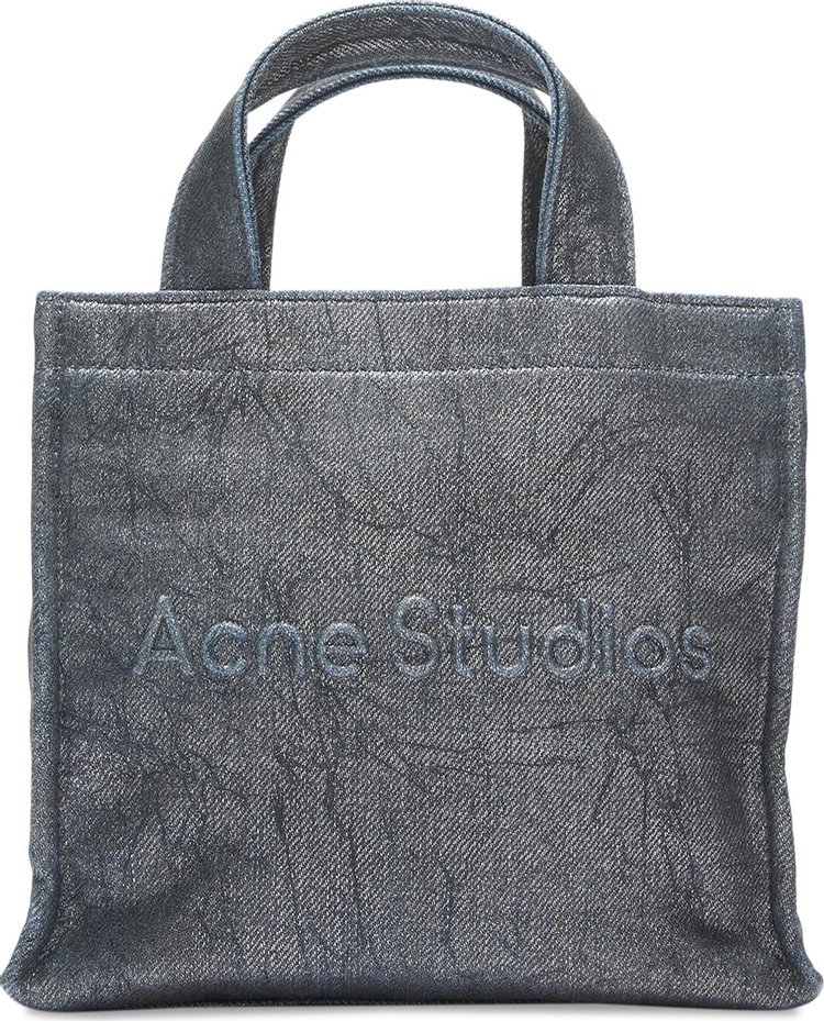 Acne Studios Tote Bag 'Silver/Blue'