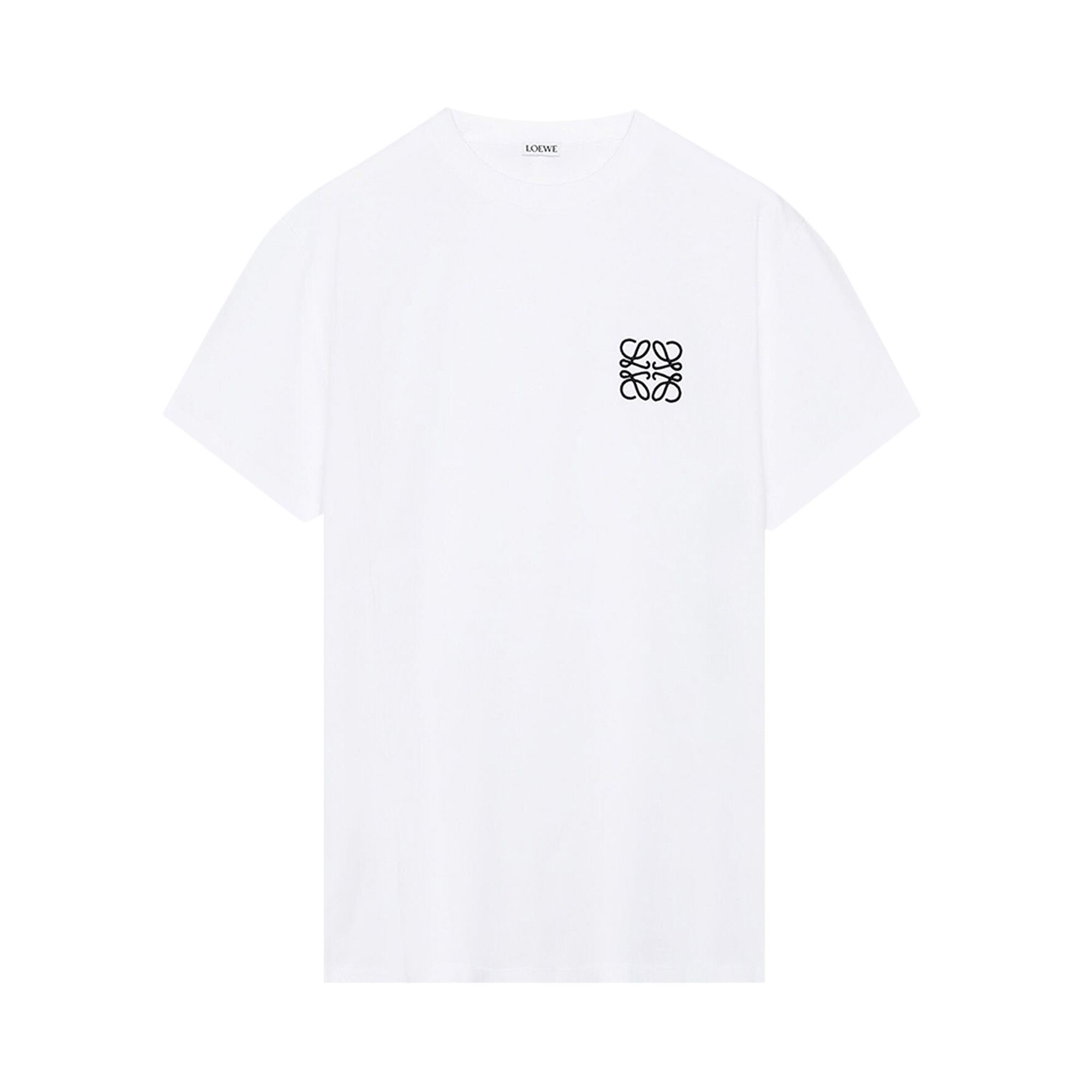 Buy Loewe Regular Fit T-Shirt 'White' - H526Y22X75 2100 | GOAT