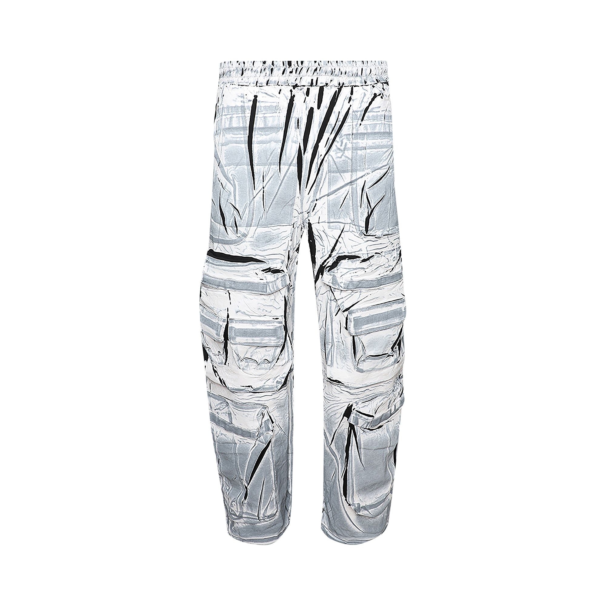 パンツ diesel P-GARCIA CHALKY CARGO PANTS Men's Chalky cargo pants with logo patches | Multicolor | Diesel