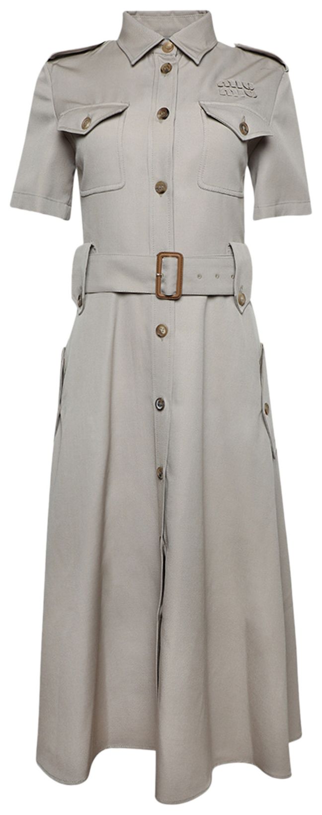 Miu Miu Gabardine Dress Cord
