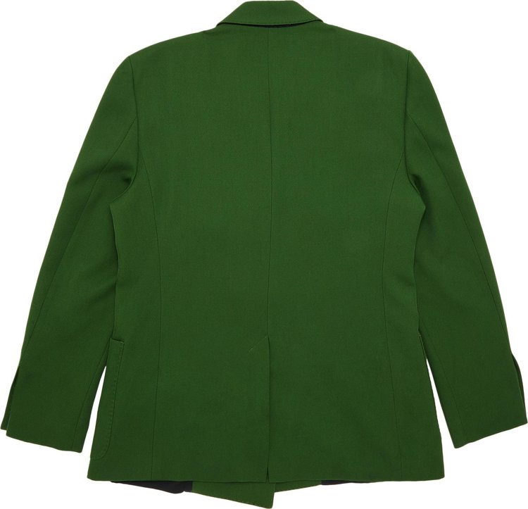 Ami Double Breasted Jacket Evergreen