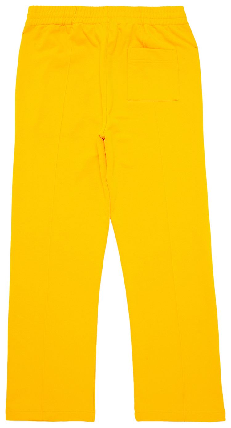 Casablanca Motosport Laurel Tape Joggers Yellow