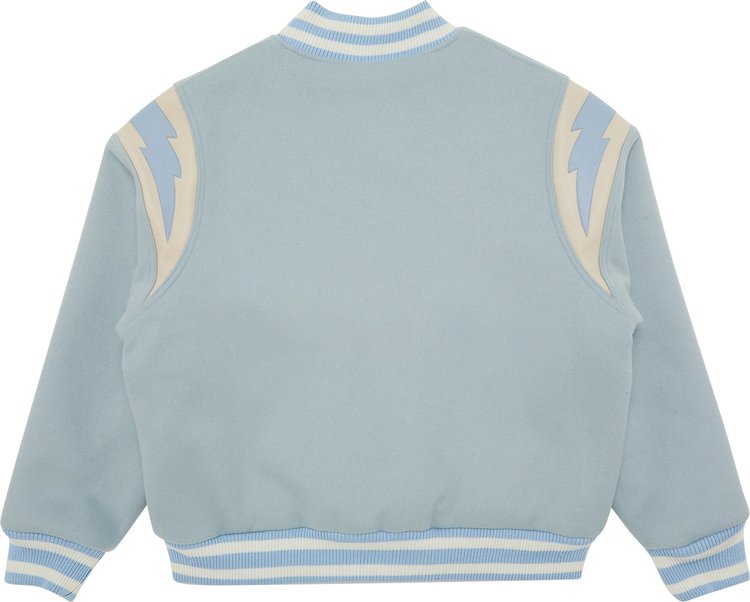 Rhude Lighting Varsity Jacket Mint