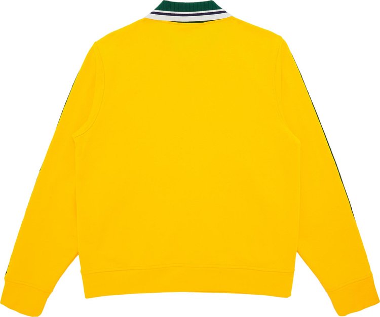 Casablanca Motosport Laurel Tape Sweatshirt Yellow