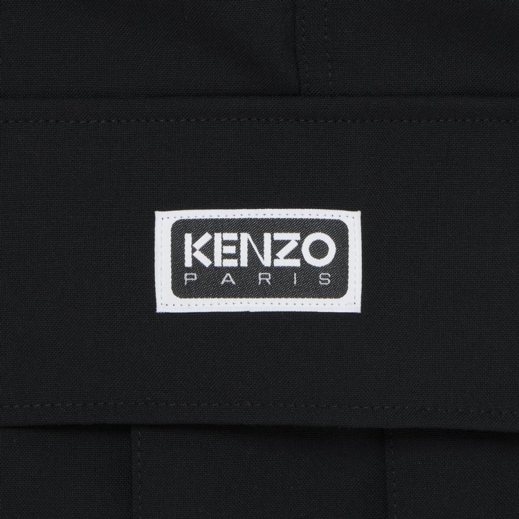 Kenzo Cargo Tailored Shorts Black