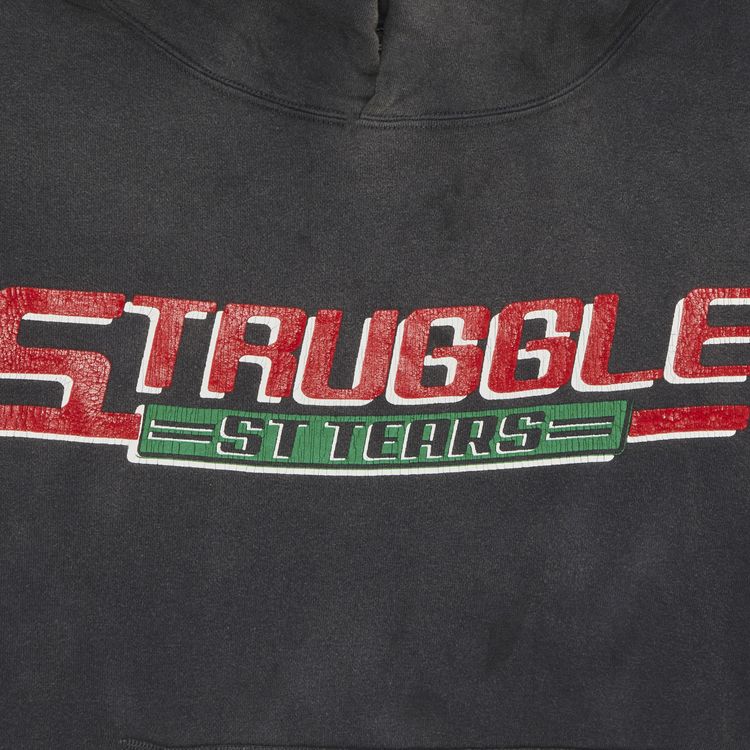 Saint Michael x Denim Tears Struggle Hoodie Black