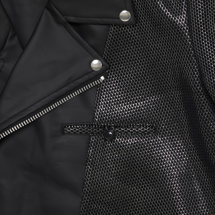 Comme des Garcons Homme Plus Leather Jacket Black