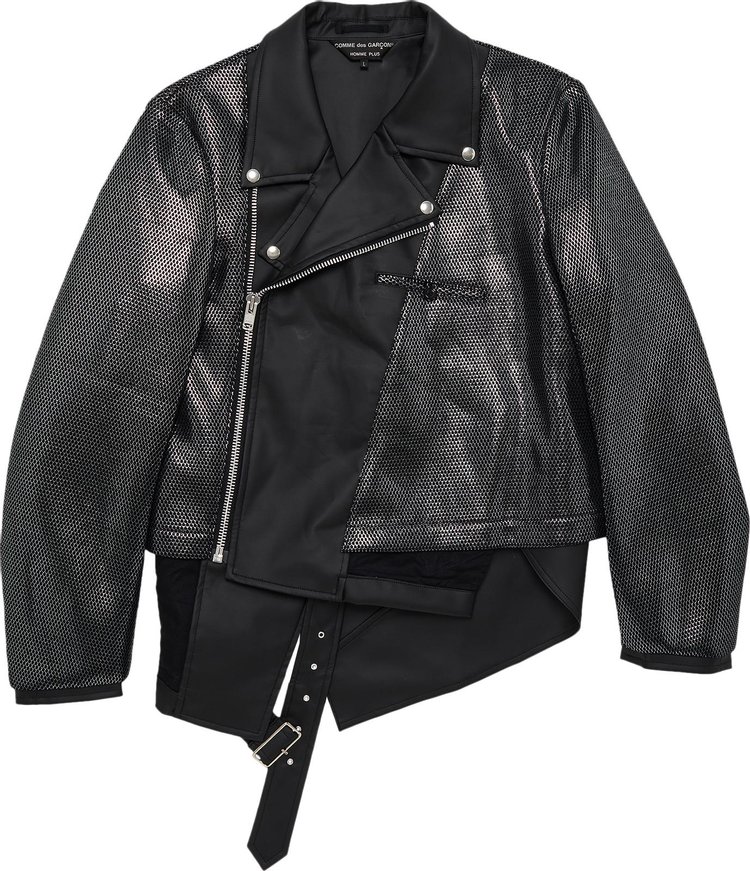 Comme des Garçons Homme Plus Leather Jacket 'Black'