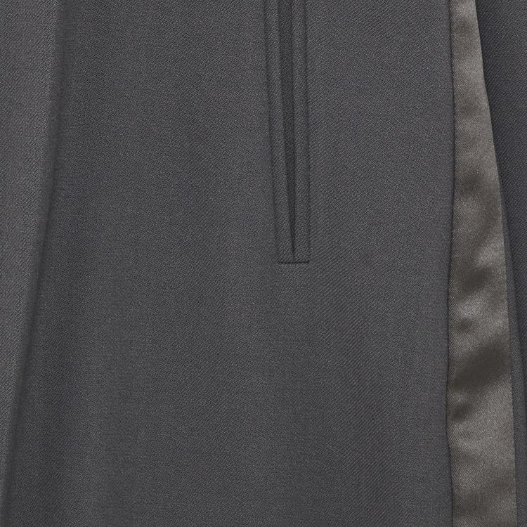 MM6 Maison Margiela Light Stretch Gabardine Trousers Dark Grey