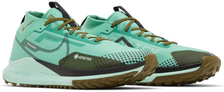 Nike React Pegasus Trail 4 GORE TEX Spring Green Olive