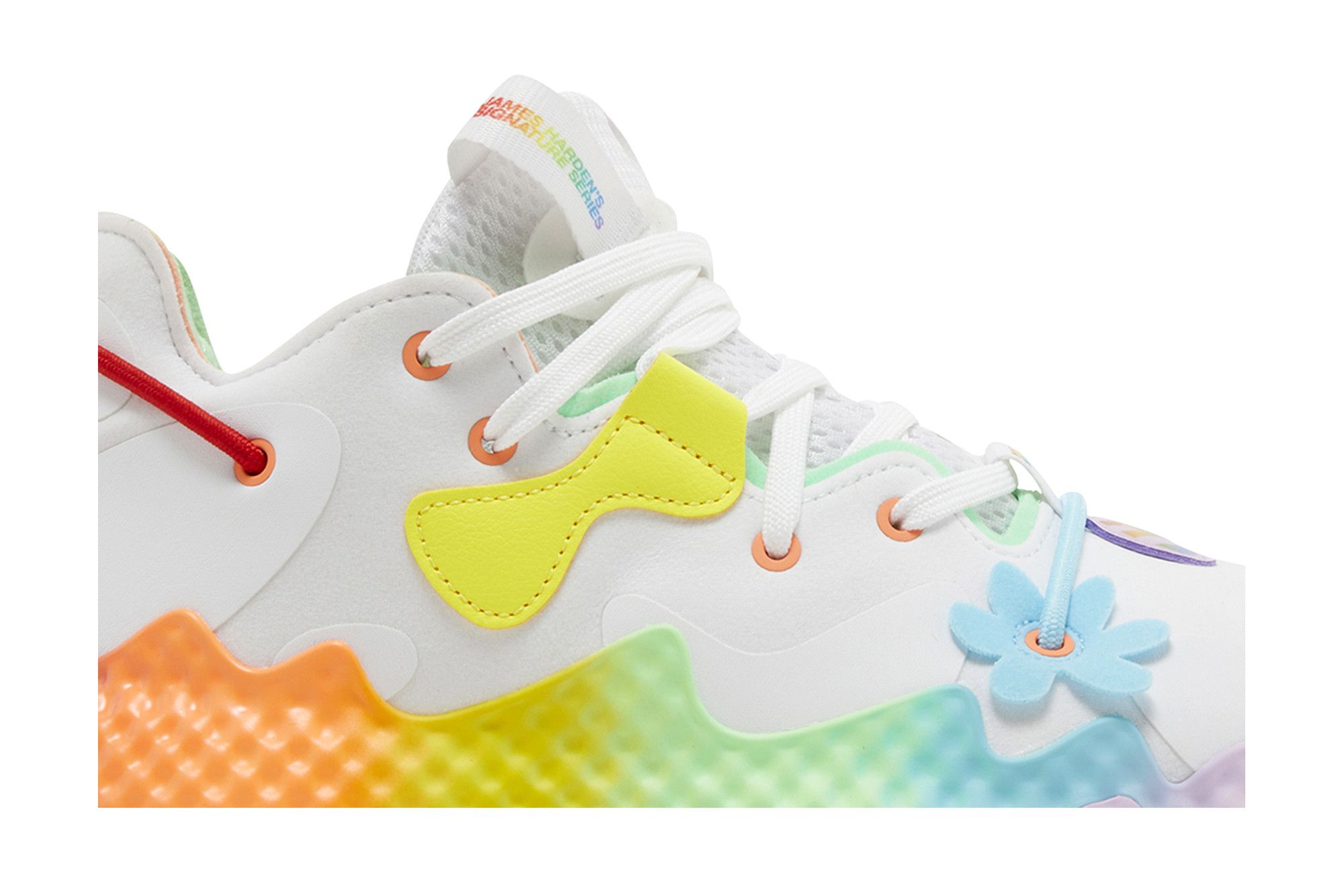 James harden rainbow shoes cheap