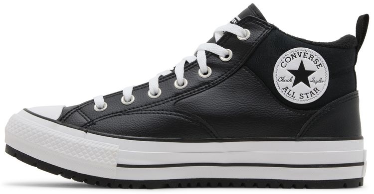 Converse Chuck Taylor All Star Mid Malden Street   Black White