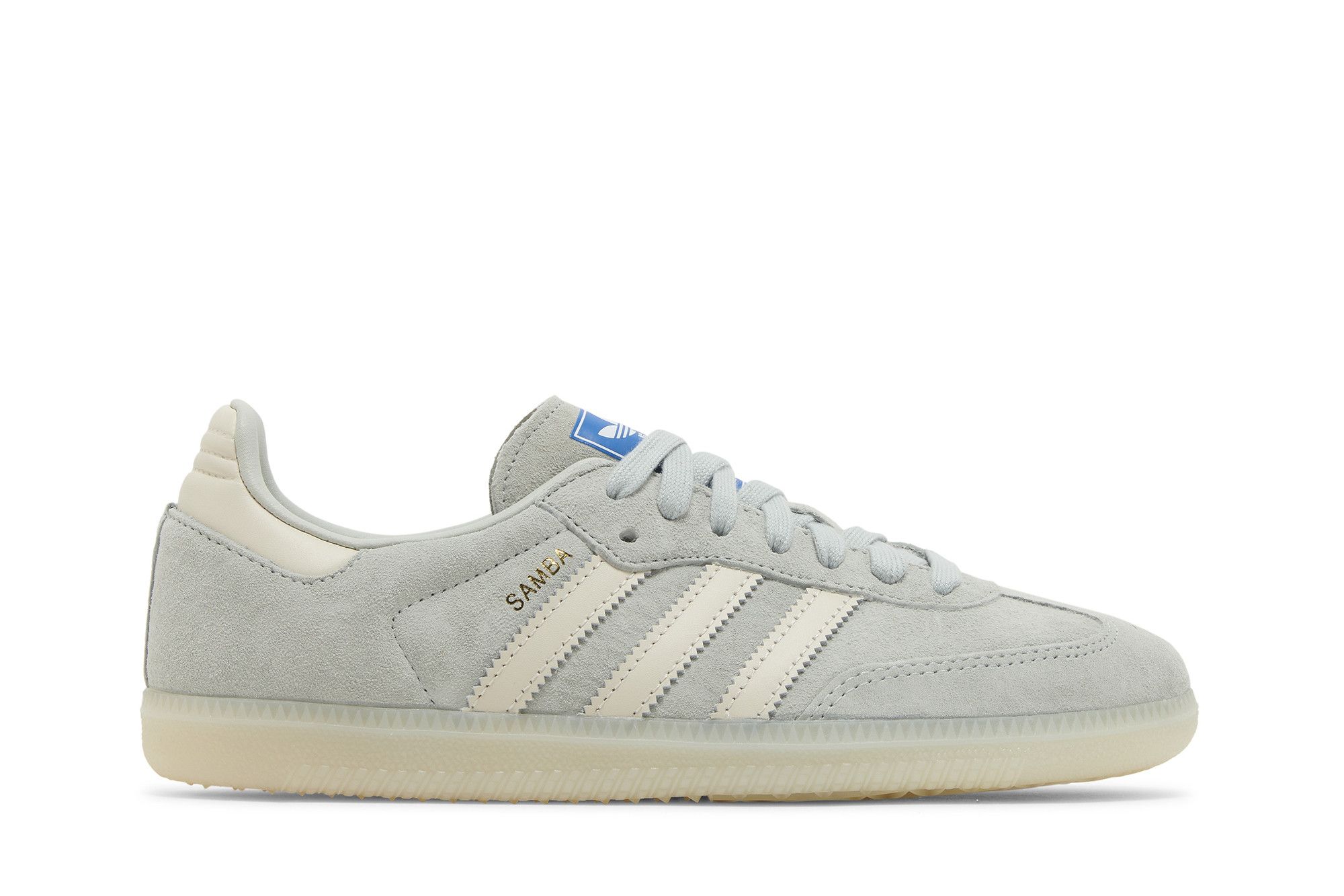 ★adidas★ Samba OG Silver White IG6177 ADIDAS SAMBA OG MEN'S SHOES IG6177 Wonder Silver Off White