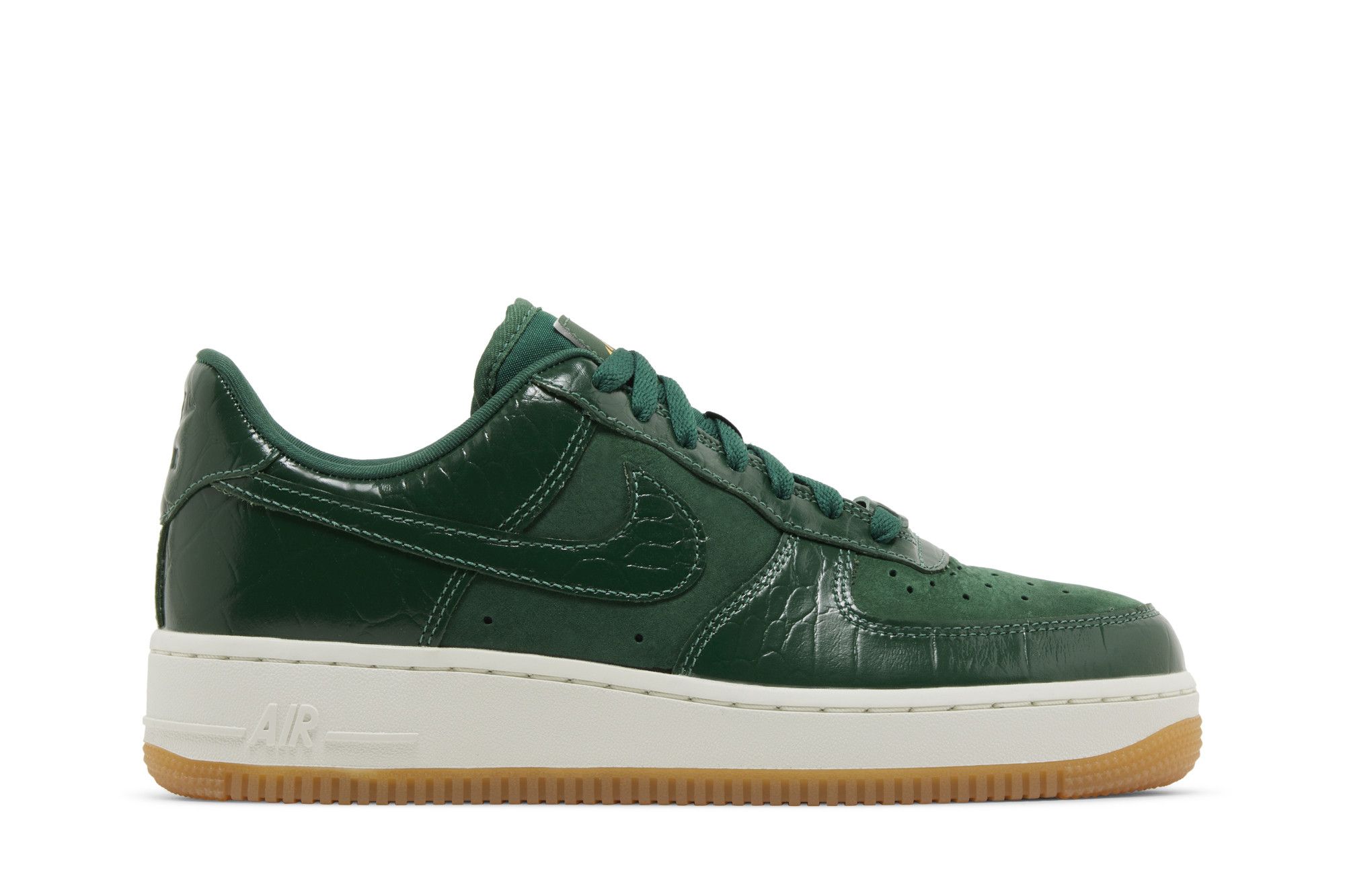 Size 13.5 Wmns Air Force 1 07 LX Gorge Green Croc