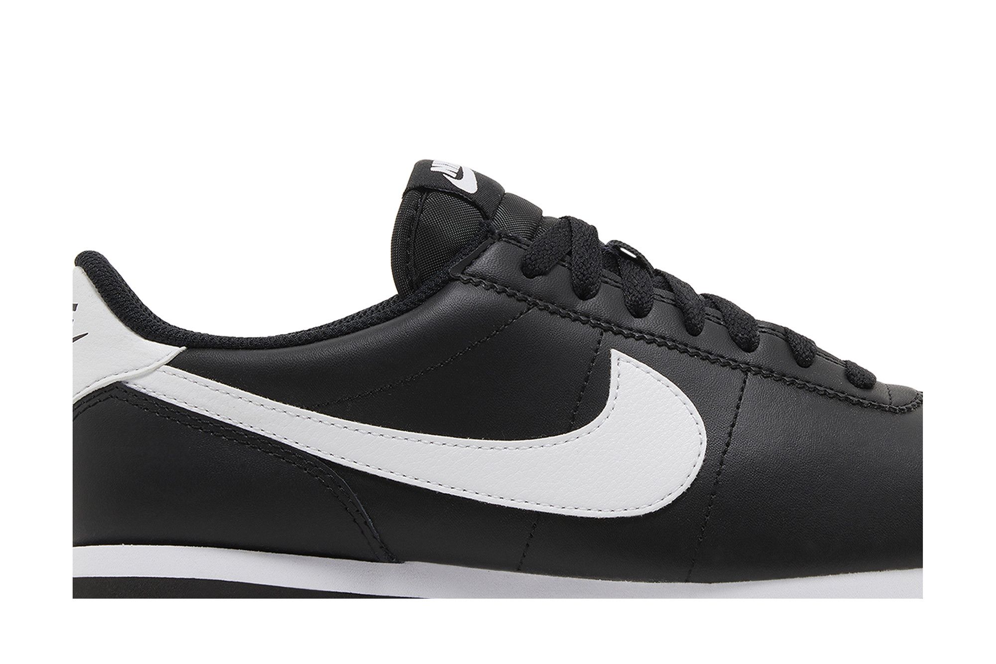 Buy Wmns Cortez Leather 'Black White' - DN1791 001 | GOAT