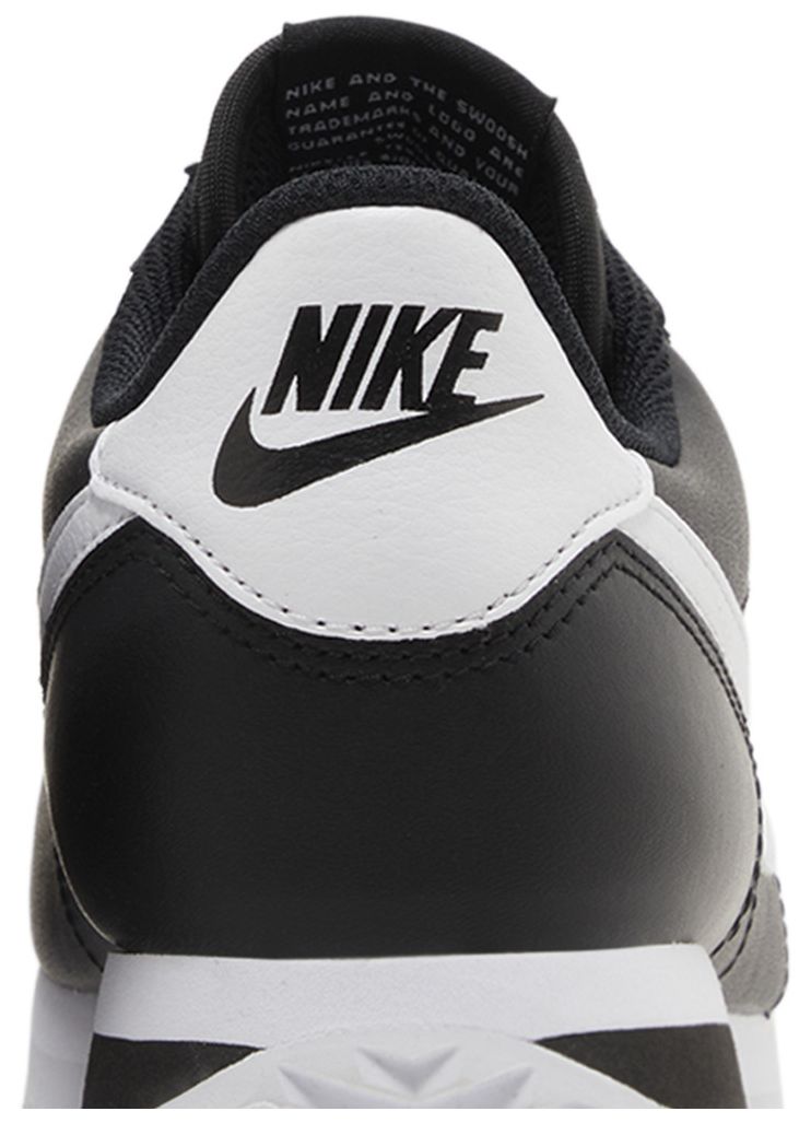 Nike Wmns Cortez Leather Black White