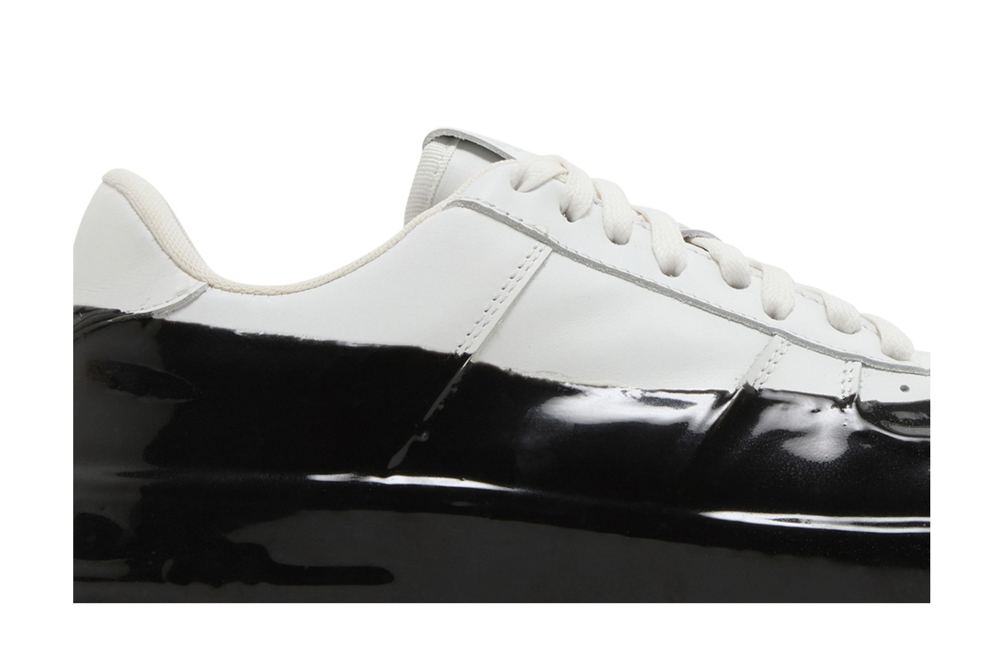 Buy 424 Low Sneaker 'Wax Dip - White Black' - 424C AW19 0136