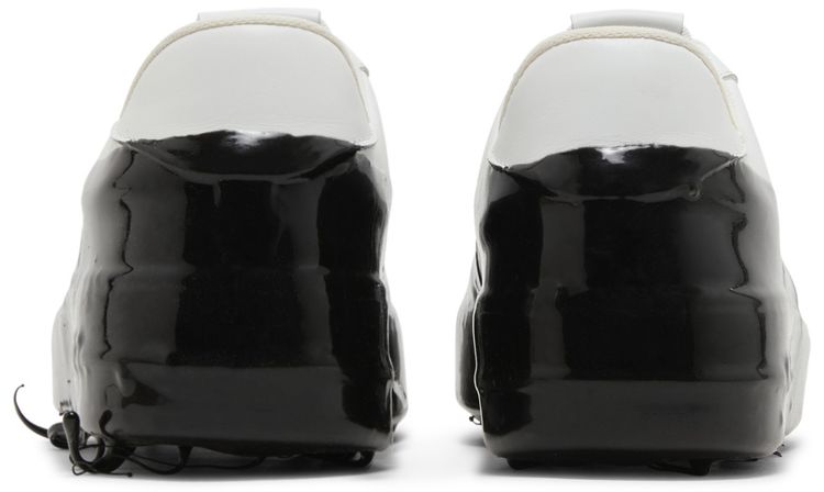424 Low Sneaker Wax Dip   White Black