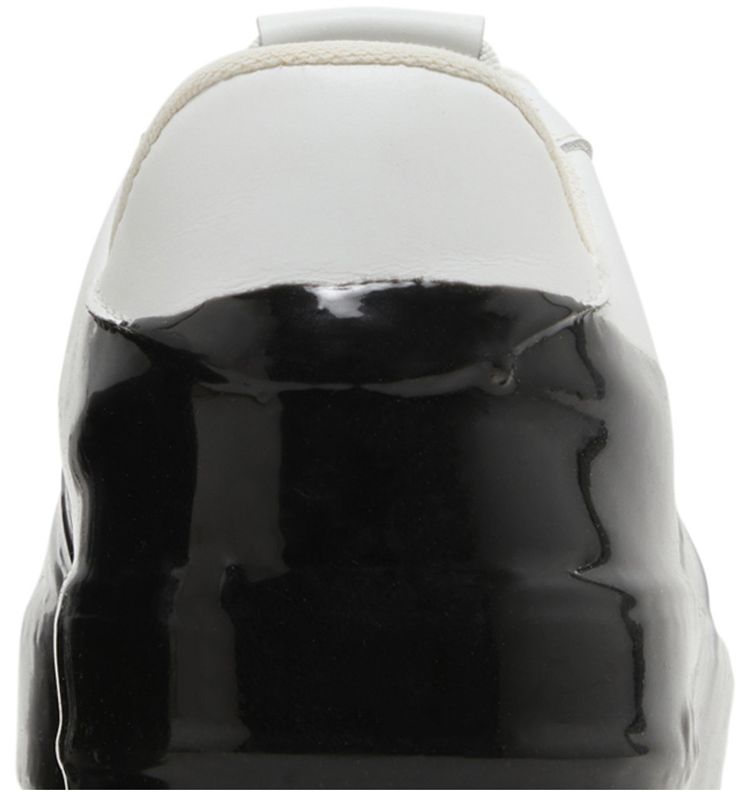 424 Low Sneaker Wax Dip   White Black