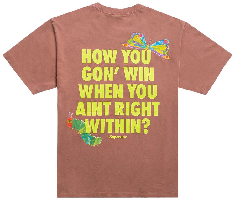 Supervsn How You Gone Win Tee Mauve