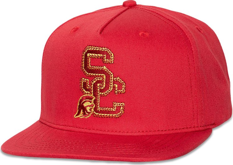 Cactus Jack by Travis Scott x Mitchell & Ness University Of Southern California Hat 'Red'