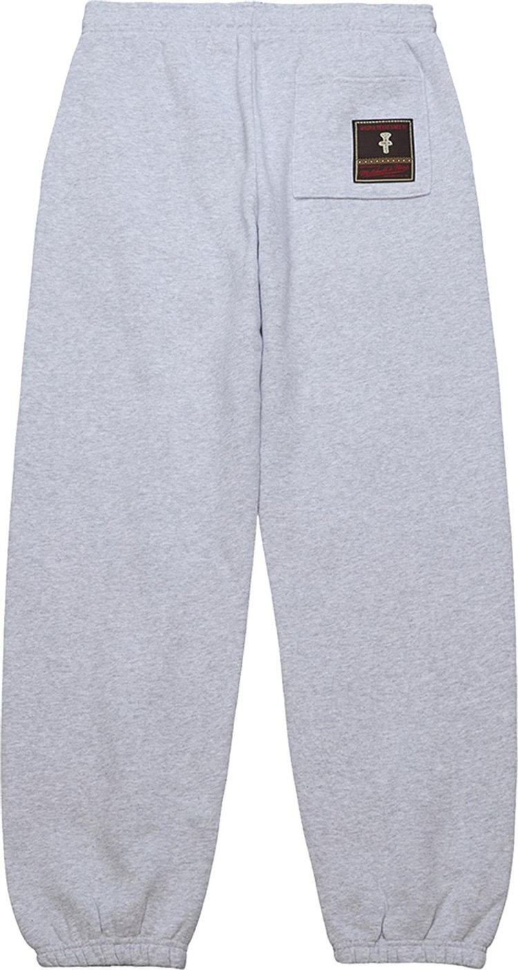 Cactus Jack by Travis Scott x Mitchell  Ness University Of Texas Sweatpants Grey Heather