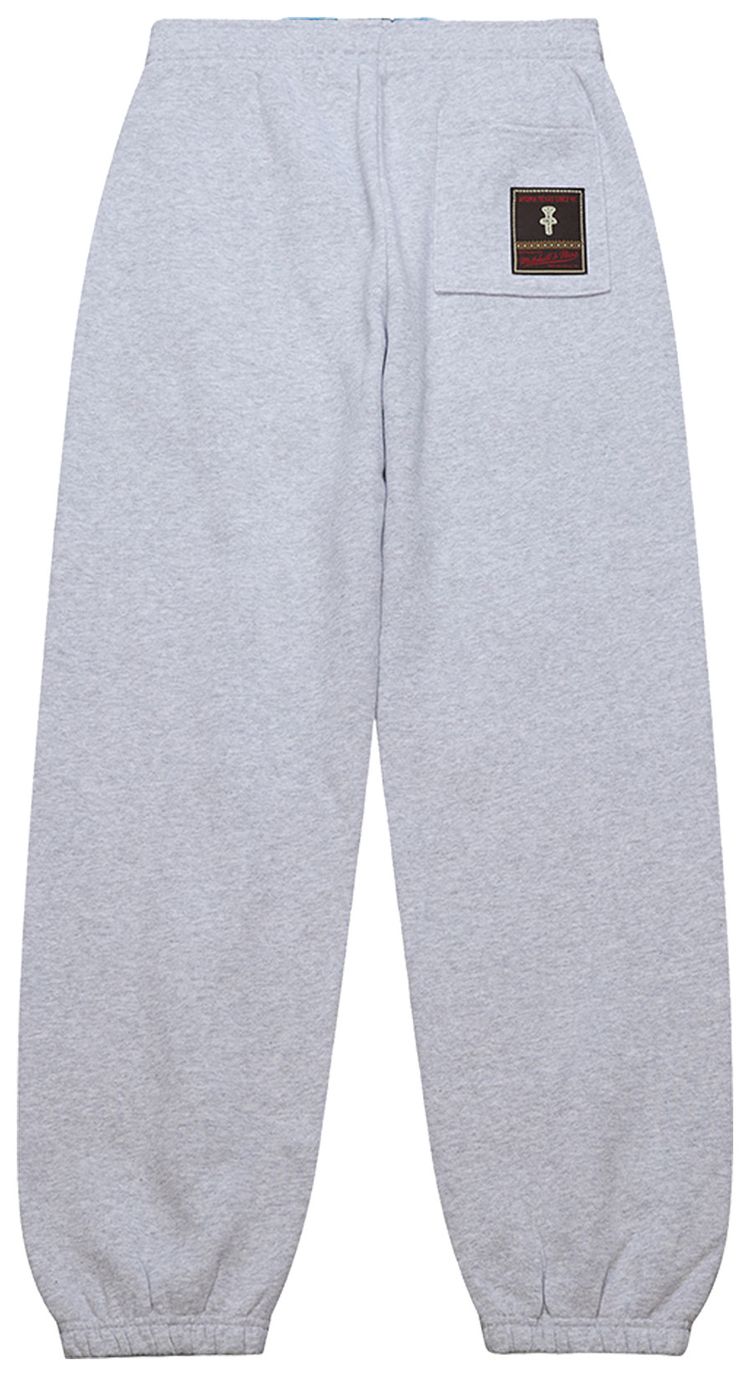 Cactus Jack by Travis Scott x Mitchell  Ness University Of Oklahoma Sweatpants Grey Heather