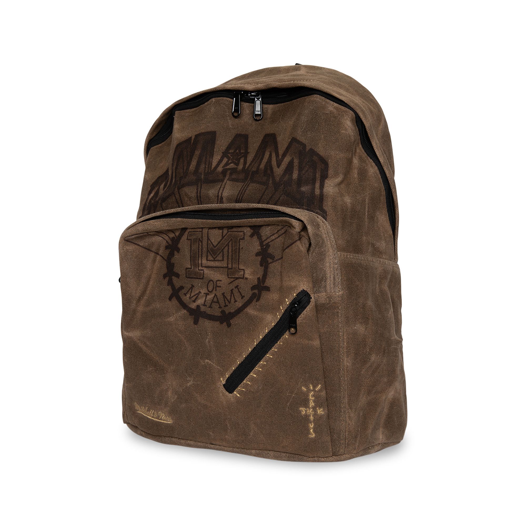 バッグ Travis Scott Backpack cactus jack Travis Scott Cactus Jack Backpack With Patch Set Brown