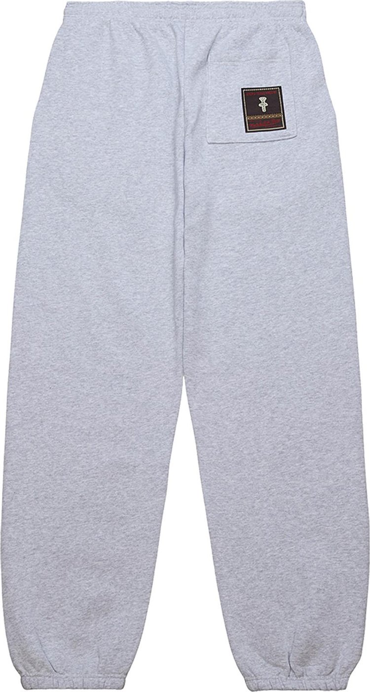 Cactus Jack by Travis Scott x Mitchell  Ness University Of Kentucky Sweatpants Grey Heather