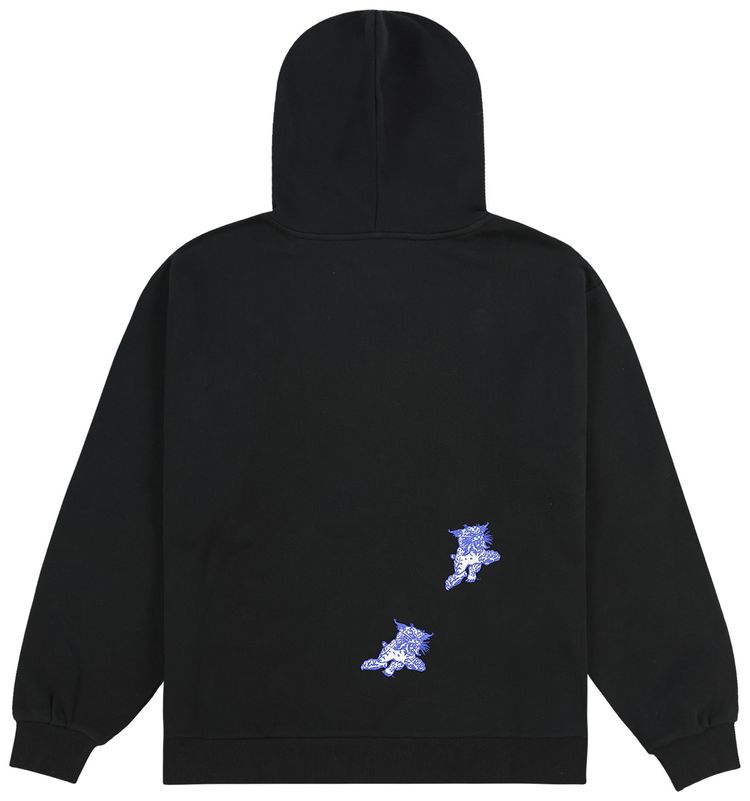Cactus Jack by Travis Scott x Mitchell  Ness University Of Kentucky Hoodie Black
