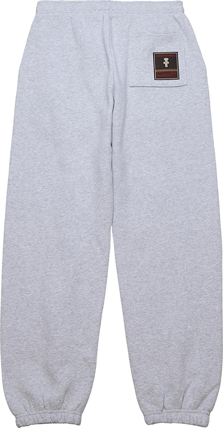 Cactus Jack by Travis Scott x Mitchell  Ness University Of Georgia Sweatpants Grey Heather