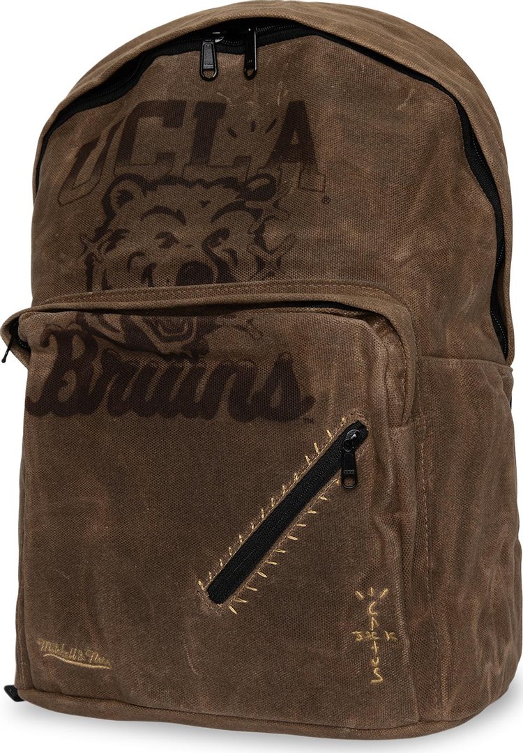 Cactus Jack by Travis Scott x Mitchell & Ness University Of California, Los Angeles Backpack 'Brown'