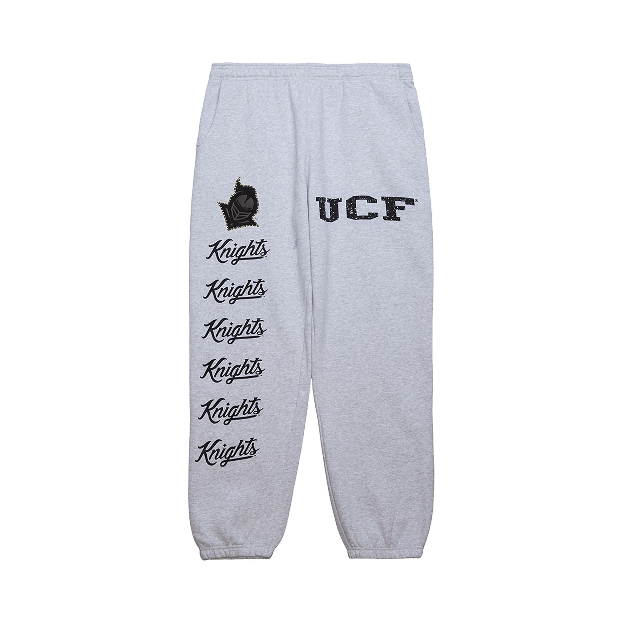Buy Cactus Jack by Travis Scott x Mitchell Ness University Of Central Florida Sweatpants Grey Heather BT9328 UCF GREY GOAT