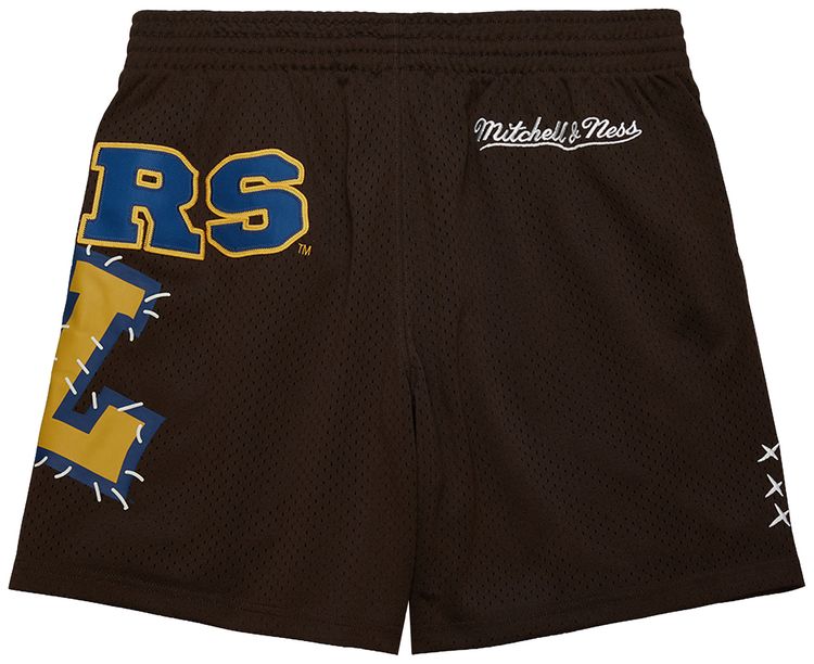 Cactus Jack by Travis Scott x Mitchell  Ness University Of California Berkeley Shorts Brown
