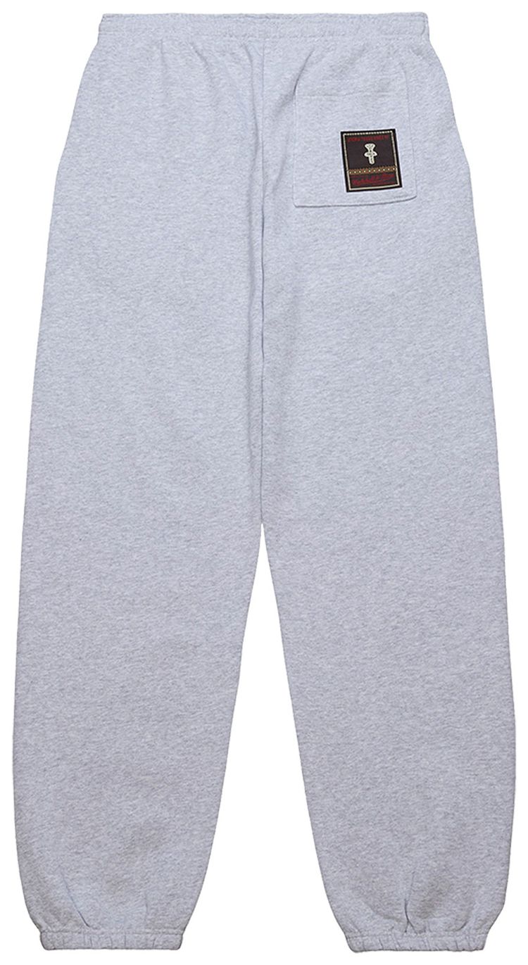 Cactus Jack by Travis Scott x Mitchell  Ness Texas AM University Sweatpants Grey Heather