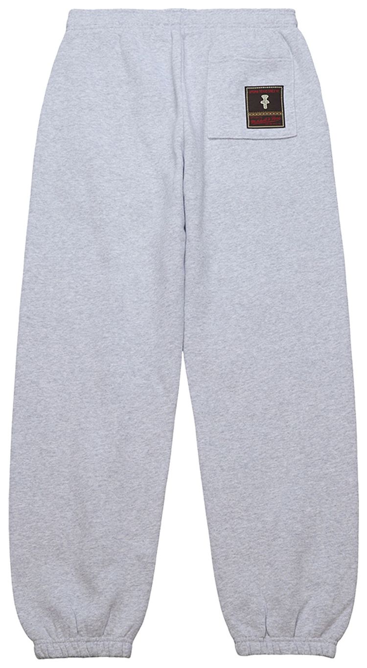 Cactus Jack by Travis Scott x Mitchell  Ness Penn State University Sweatpants Grey Heather