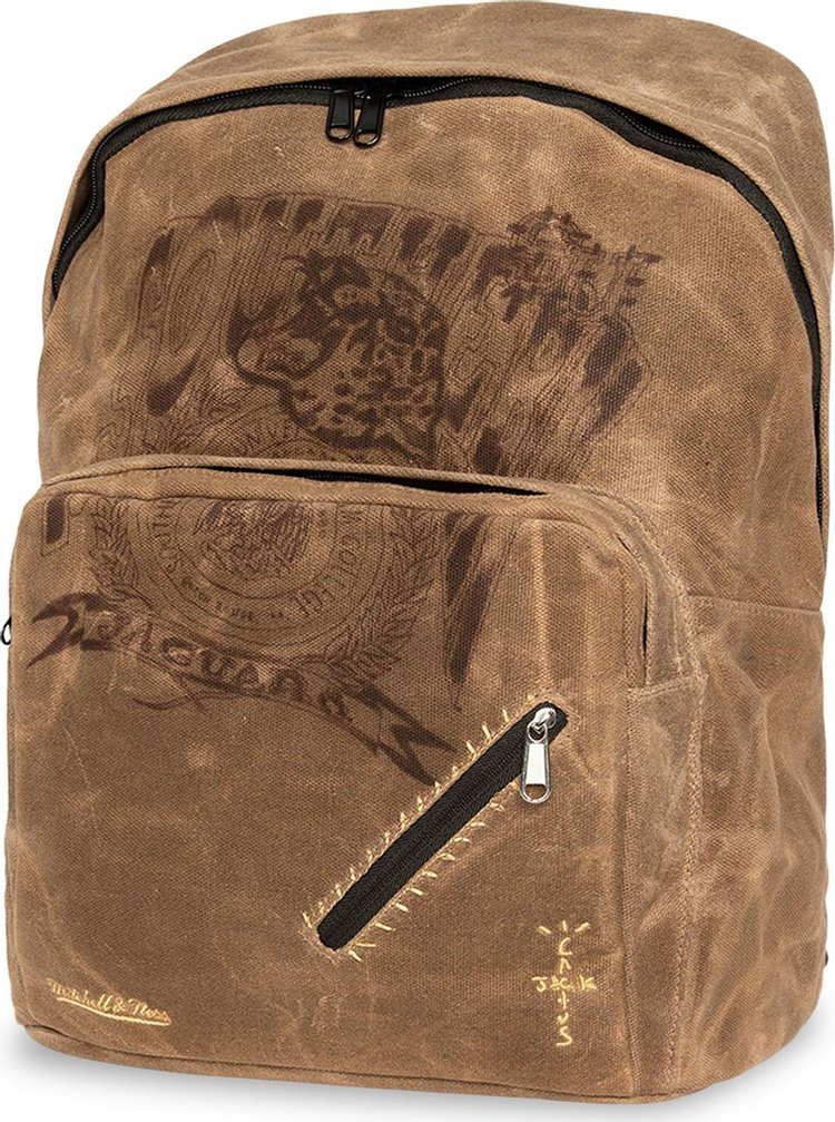 Cactus Jack by Travis Scott x Mitchell & Ness Southern University Backpack 'Brown'