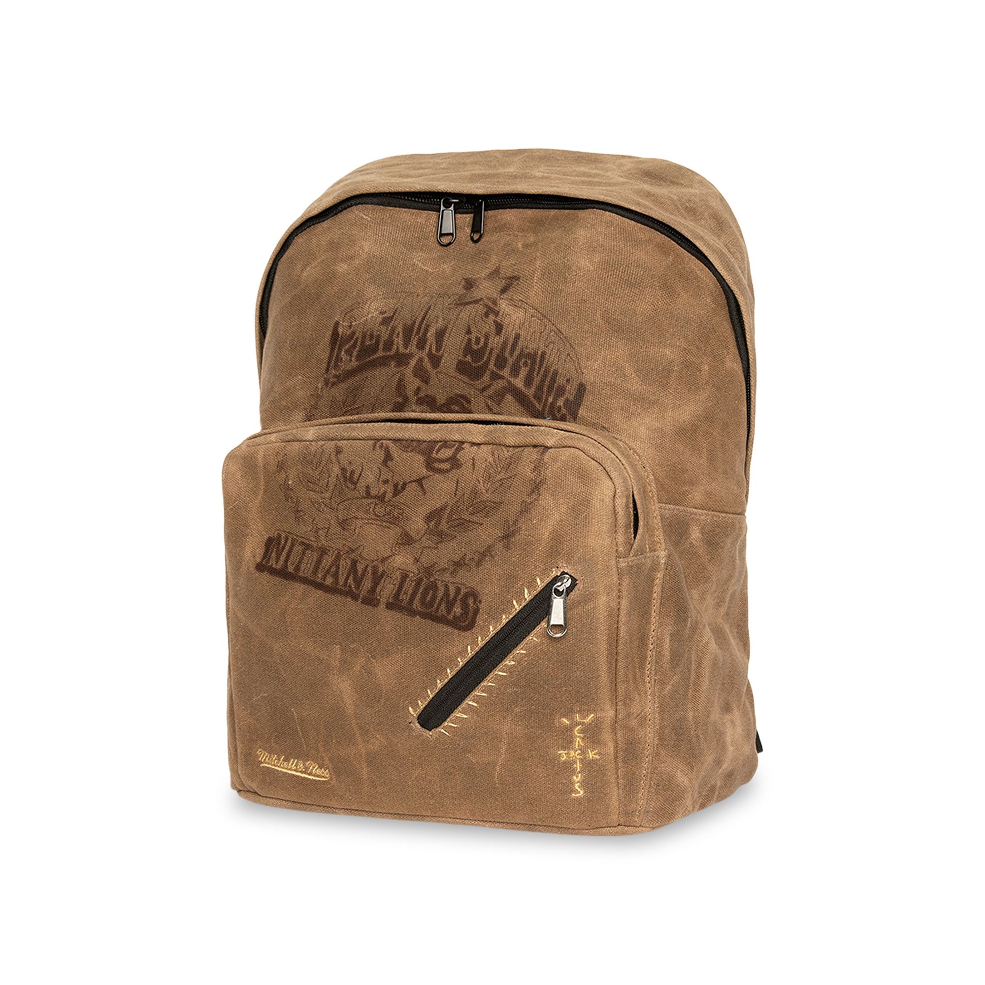 Cactus Jack by Travis Scott x Mitchell Ness Penn State University Backpack Brown