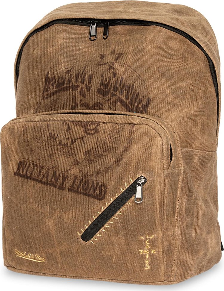Cactus Jack by Travis Scott x Mitchell & Ness Penn State University Backpack 'Brown'