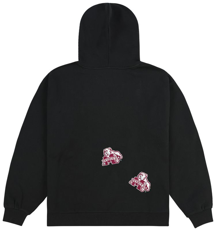 Cactus Jack by Travis Scott x Mitchell  Ness Mississippi State University Hoodie Black