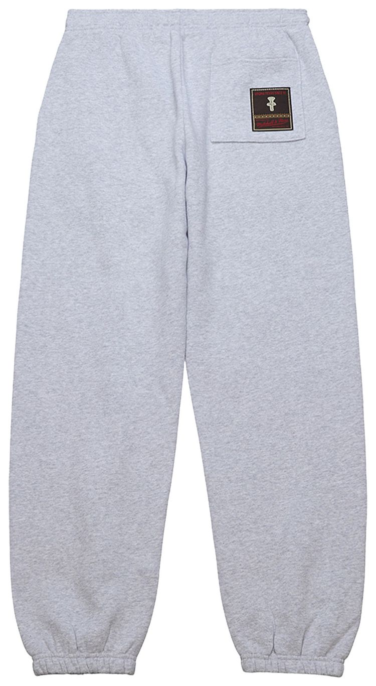 Cactus Jack by Travis Scott x Mitchell  Ness Michigan State University Sweatpants Grey Heather