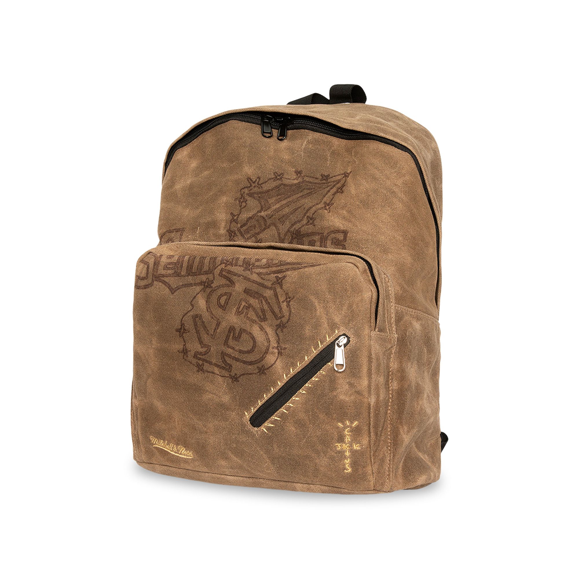 Buy Cactus Jack by Travis Scott x Mitchell Ness Florida State University Backpack Brown BG9321 FSU BROW GOAT