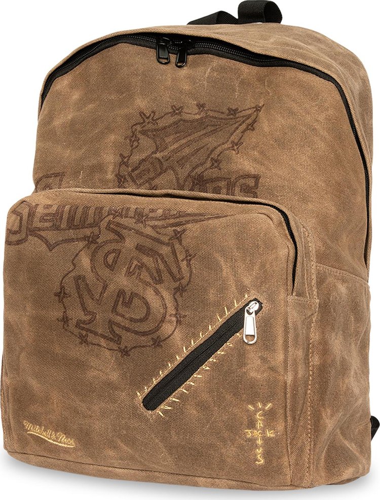 Cactus Jack by Travis Scott x Mitchell & Ness Florida State University Backpack 'Brown'