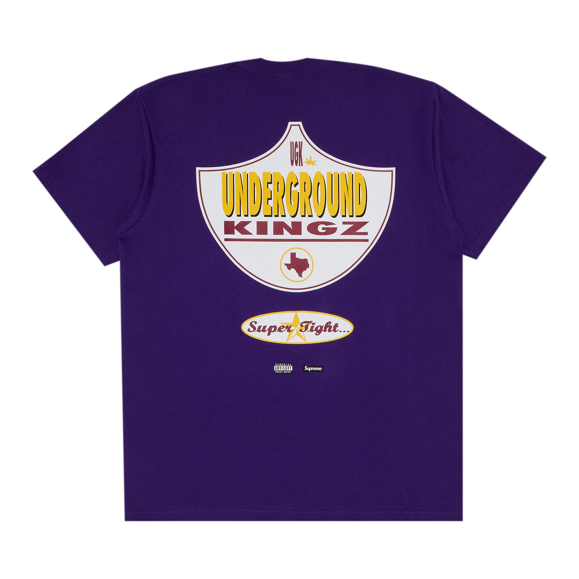 Buy Supreme UGK Super Tight Tee 'Purple' - SS24T16 PURPLE | GOAT