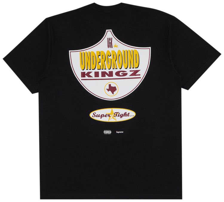 Supreme UGK Super Tight Tee Black