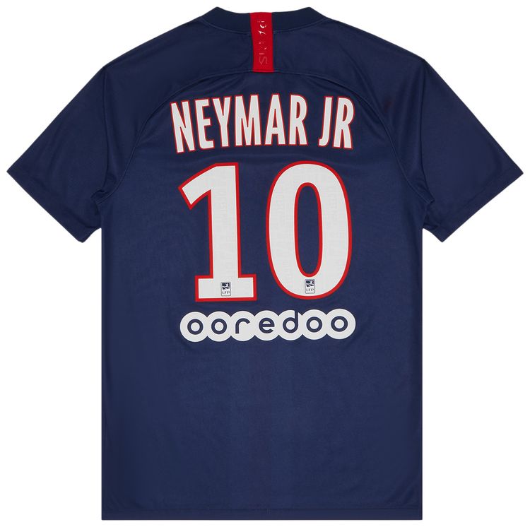 Pre Owned Paris Saint Germain Neymar Jr 10 Home Stadium Jersey Navy