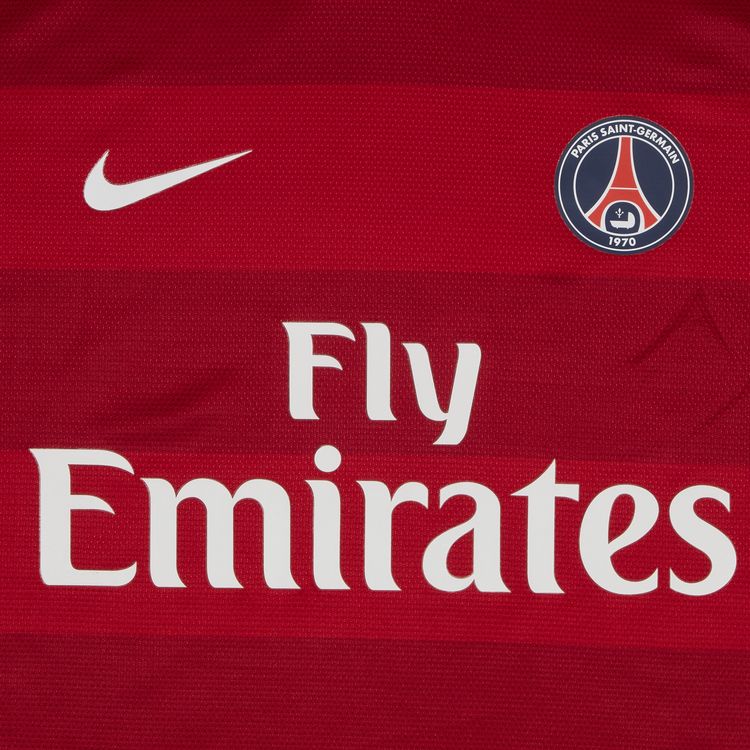 Vintage Paris Saint Germain Stock Pro Away Jersey Red
