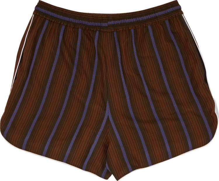 Wales Bonner Life Shorts BrownBlue